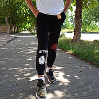 Детские демисезонные спортивные штаны,2 кармана "ЛАСТОЧКА" Art: 1001-2
