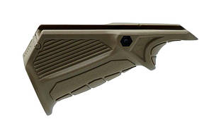 Передня ручка-упор DLG Tactical (DLG-049) горизонтальна на Picatinny (полімер) койот