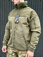 Куртка флисовая Helikon-Tex® Jacket олива, флиска тактическая
