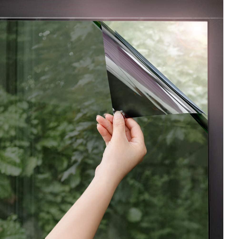Дзеркальна сонцезахисна тонувальна плівка для вікон із затемненням до 70% (розмір 0,7х5,4 метра), Original, фото 1