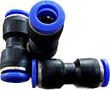 Рятувальник аварійний з'єднувач пластикових трубок ПВХ 8-8 мм, фото 4