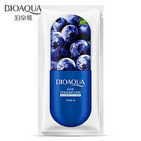 Ночная маска для лица BIOAQUA Blueberry Jelly Mask с экстрактом черники 8 г