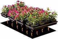 Електричний килимок-сушарка 80х375 (обігрівач для тераріуму, акваріума, підігрів для квітів) 600 Вт