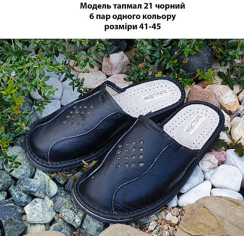 Чоловічі тапочки, фото 1