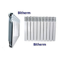 Биметаллический радиатор отопления BITHERM 500/80 (4 секции)
