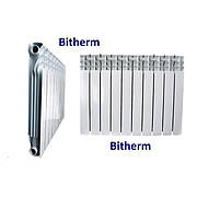 Біметалевий радіатор опалення BITHERM 500/80 (5 секцій)
