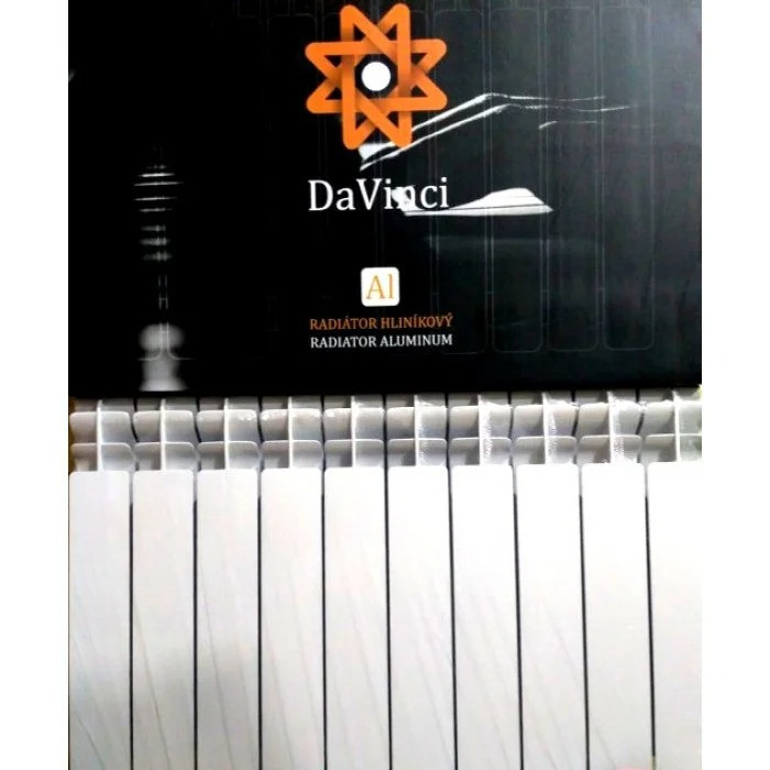 Біметалевий радіатор опалення DaVinci 500/100 (11 секцій)