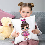 Подушка-нічник лялька LOL — світильник декор у дитячу кімнату, подарунок для дівчинки #1, фото 6