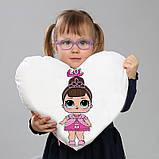 Подушка-нічник лялька LOL — світильник декор у дитячу кімнату, подарунок для дівчинки #1, фото 4