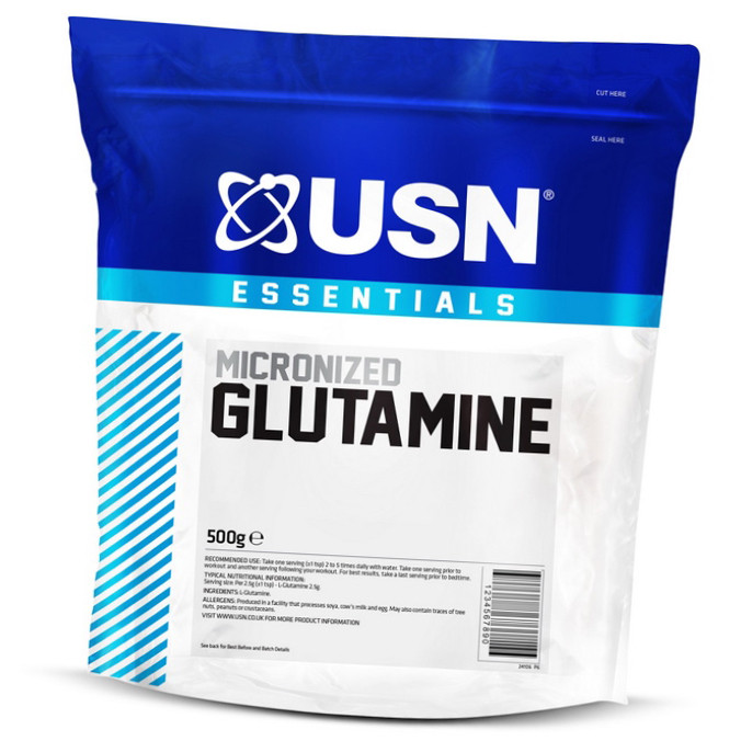 Амінокислота Глютамін USN Essentials Micronized Glutamine 500 g