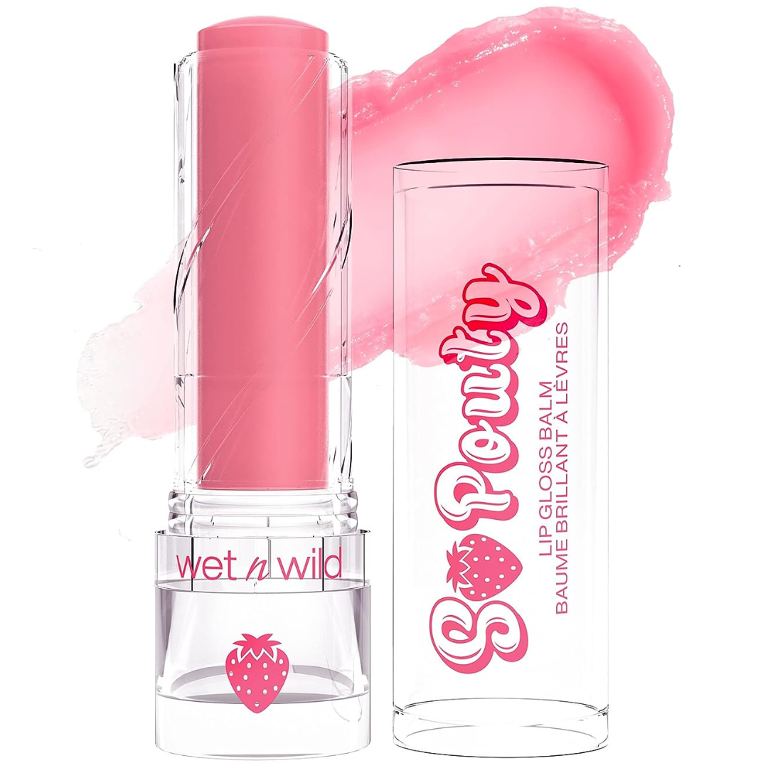 Блиск-бальзам для губ з екстрактом полуниці Wet n Wild Perfect Pout So Pouty Lip Gloss Balm Sweetest Pick 5 мл