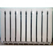 Біметалевий радіатор опалення DaVinci 500/100 (1 секция), фото 3