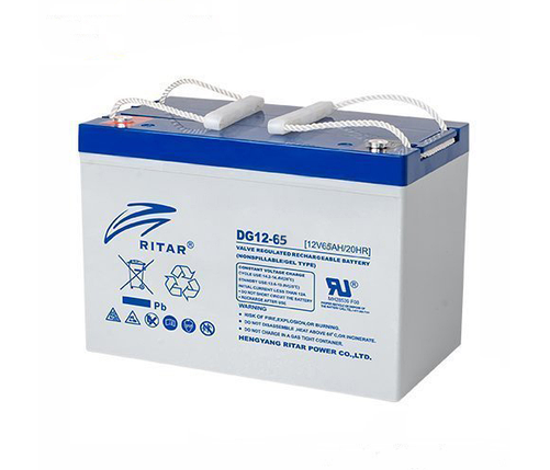 Акумуляторна батарея GEL RITAR DG12-40 Gray Case12V 40Ah (198х166х169) Q1/60 гелевий АКБ глибокого розрядження, фото 1
