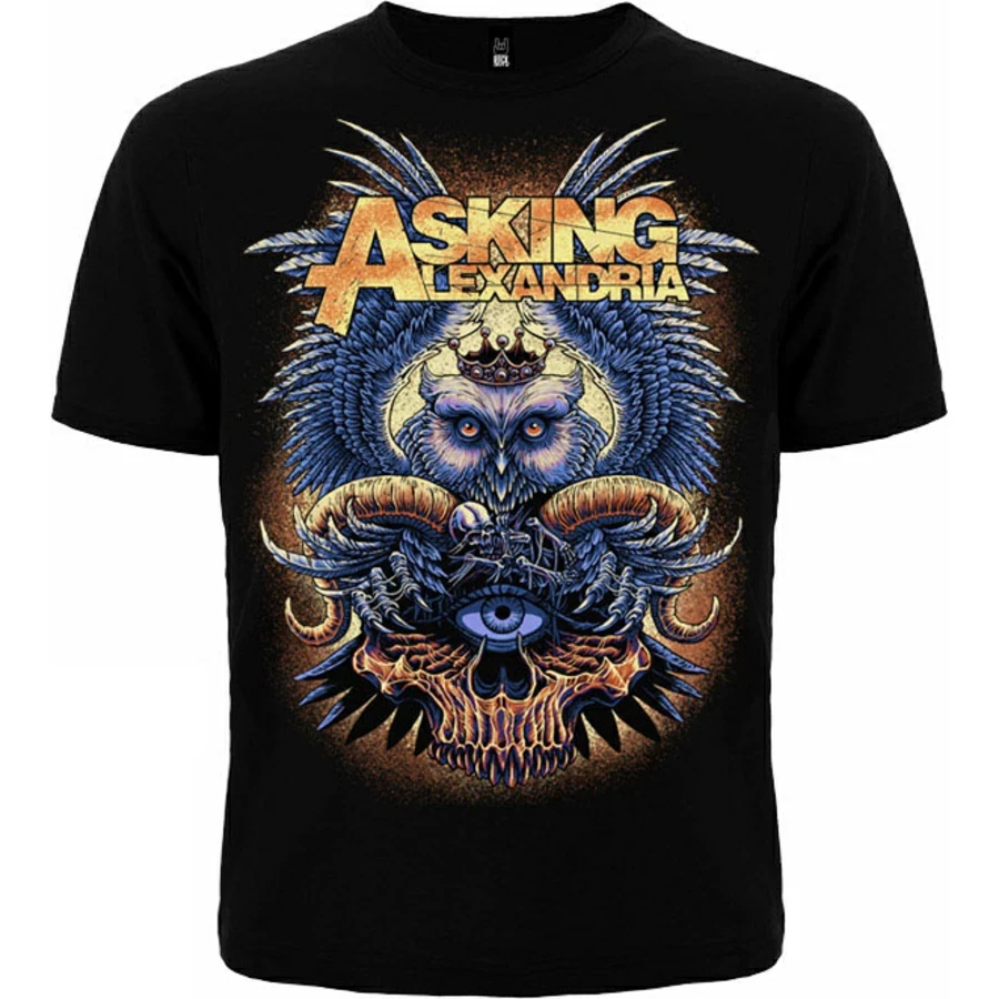 Футболка Asking Alexandria (сова)