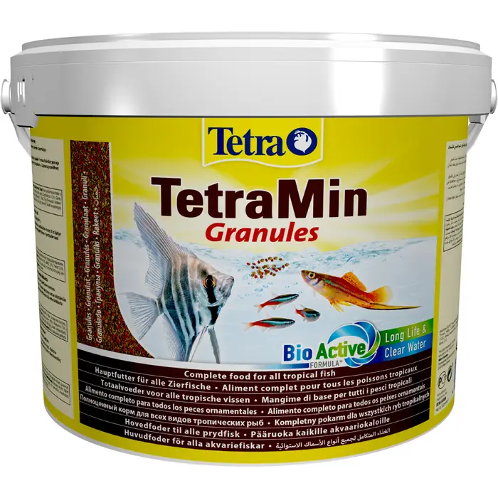 Сухий корм для акваріумних риб Tetra в гранулах TetraMin Granules 10 л (для всіх акваріумних риб)