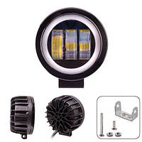 Фара рабочеро света + DRL WLP - 30R4 FLOOD 3Led*10W 4 INCH10-30V/30W/6000K WLP - 30R4 2