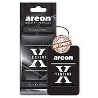 Освежитель воздуха AREON Х-Vervision листик Black Crystal AXV10 2