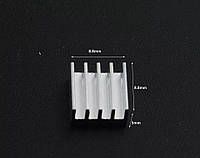 Микро радиатор охлаждения для чипов плат 9х9х5 мм