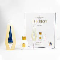 Набор Iv San Bernard THE BEST Cassiopeia для короткой шерсти шампунь 550 мл, кондиционер и парфюм (пробник)