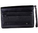Чоловік шкіряний клатч 30710 Чорний, фото 4