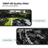 Камеры безопасности DEKCO Wireless Outdoor/Indoor, 1080P HD Wireless Rechargeable Battery, фото 5