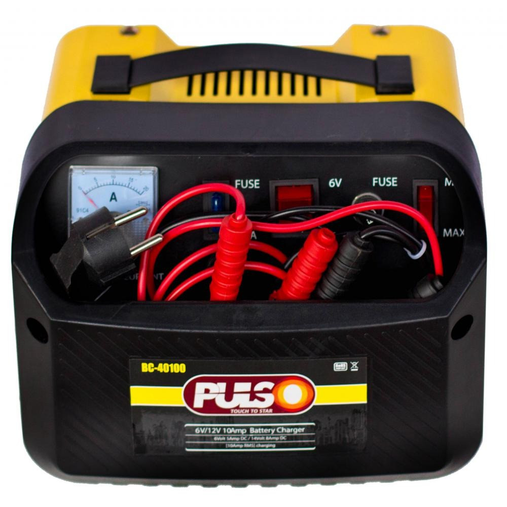 PULSO BC-40100 6-12V/10A/12-200AHR/стріл Зарядное устройство зарядка для автомобильного аккумулятора авто АКБ - фото 5 - id-p1734665221