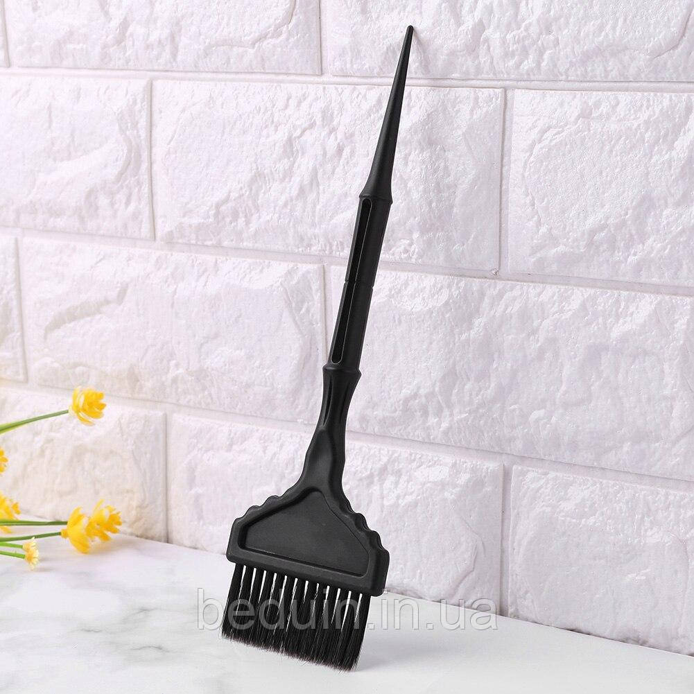 Щетка кисточка для покраски волос Черная Hairstyle Brush