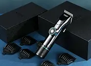 Акумуляторна машинка для стрижки волосся та бороди VGR V-256 Бездротова машинка для стрижки волосся, фото 9