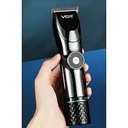 Акумуляторна машинка для стрижки волосся та бороди VGR V-256 Бездротова машинка для стрижки волосся, фото 8