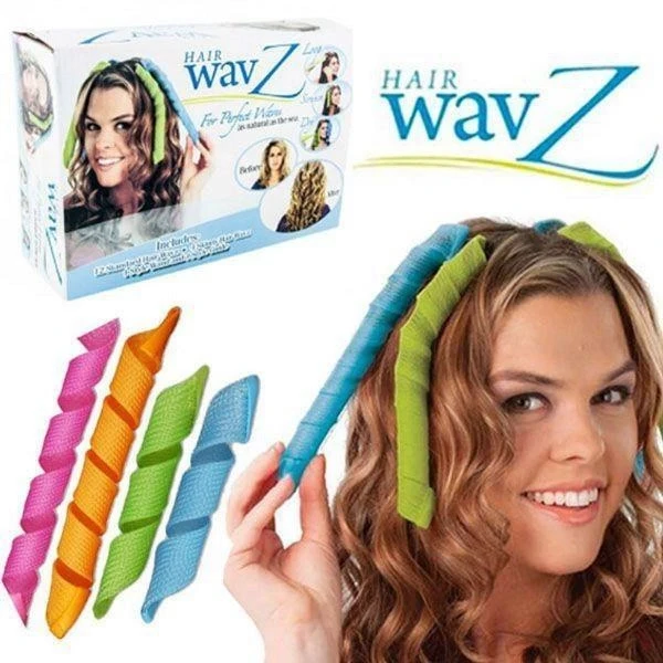 Волшебные бигуди Hair Wavz для волос любой длины - фото 1 - id-p1913394694