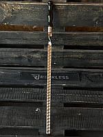 Шампур для люля кебаб 740*3*20 мм Reckless Vavilon премиум с деревянной ручкой двойная полировка лазер