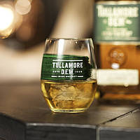 Брендовый бокал для виски TULLAMORE DEW Irish Whiskey Heavy Square Glasses