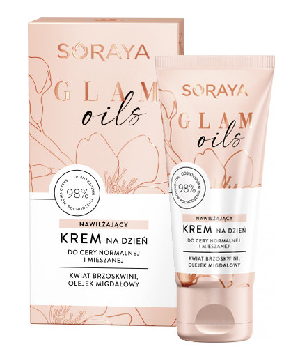Денний крем для обличчя зволожуючий Soraya Glam Oils