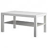 Журнальний стіл з полицею IKEA LACK 90x55 см білий прямокутний кавовий столик ІКЕА ЛАК, фото 7