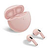 Бездротові Bluetooth-навушники Air Pro 6 TWS рожеві вкладки з мікрофоном і сенсорним керуванням, фото 5