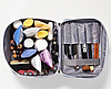 Дорожня сумка-органайзер для косметики Flamingo водонепроникна косметичка, кейс для аксесуарів, фото 8