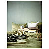 Бамбуковий столик-піднос на ніжках IKEA RESGODS дерев'яний рознос у ліжко ІКЕА РЕСГОДС, фото 7