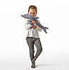 М'яка іграшка дельфін 50 см IKEA BL94VINGAD сірий плюшевий дельфін ІКЕА БЛОХЕЙ, фото 4