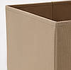 Коробка IKEA KOSINGEN 33x38x33 см бежевий органайзер для зберігання речей ІКЕА, фото 5