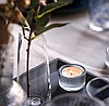 Скляний підсвічник IKEA FINSMAK 3,5 см круглий свічник для чайних гріючих свічок таблеток ІКЕА, фото 6