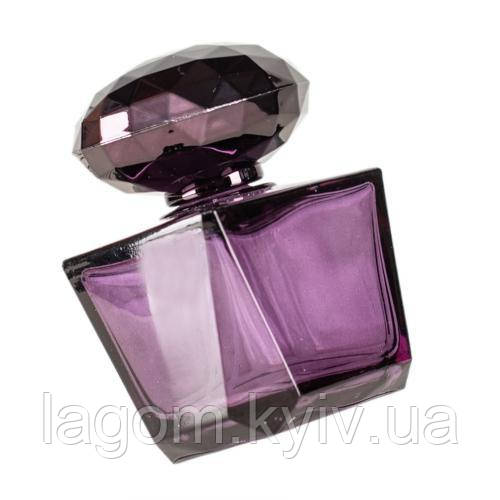 Флакон для парфумів Versace Crystal Noir 55 мл скляний атомайзер розпилювач спрей для парфумів фіолетовий
