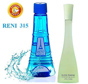 Жіночі парфуми аналог Relaxing Fragrance Shiseido 100 мл Reni 315 наливні парфуми, парфумована вода