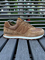 Мужские кроссовки New Balance 574/стильные кеды New Balance 574 для города/замшевые кроссы New Balance мужские