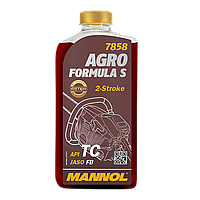 Олія 2T — напівсинтетична для садової техніки Mannol 7858 AGRO FORMULA S 1L