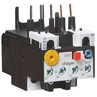 Реле теплове до контакторів EV007...EV015, 1НВ+1НЗ, 12-16А, Hager EVB016A