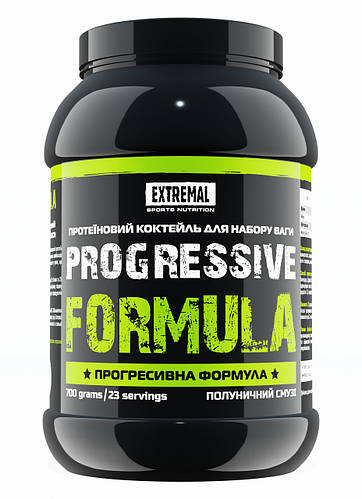 Протеин Extremal Progressive Formula 700 г Клубничный смузи Protein для ...