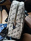 Жіночий стильний рюкзак Guess (сірий) art0320 красивий міський місткий Гусс, фото 5