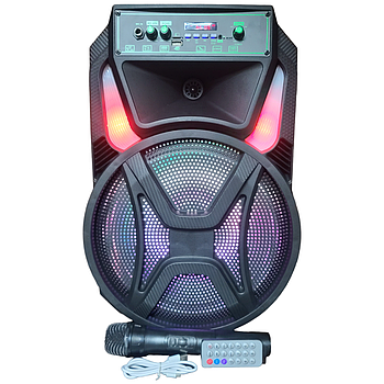 Автономна акустична система TMG MD13-12L (1MIC+MP3+USB+FM+BT)