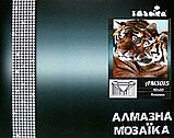 Алмазна мозаїка "Тропіки" полотно 40х40 см на підрамнику ТМ "Ідейка", фото 4