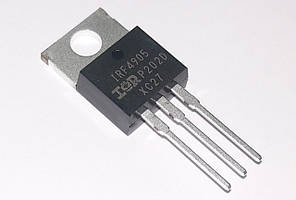 IRF4905 MOSFET транзистор P канал -55В -74А TO220
